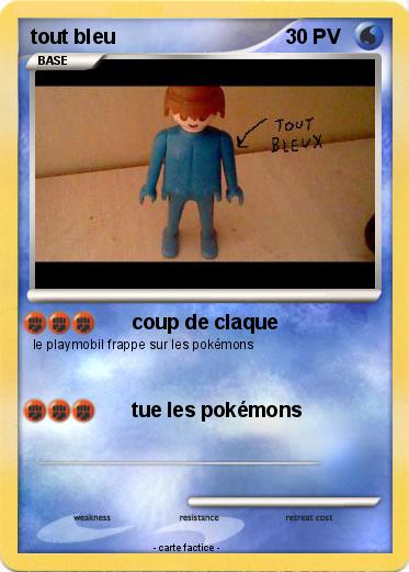 Pokemon tout bleu