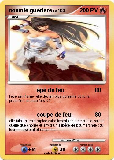 Pokemon noémie gueriere