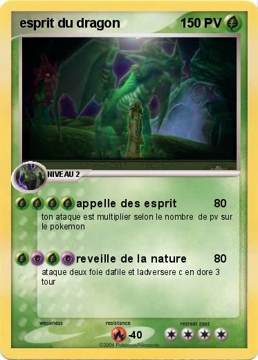 Pokemon esprit du dragon
