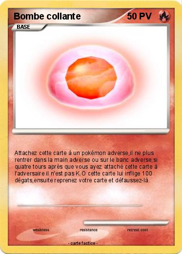 Pokemon Bombe collante