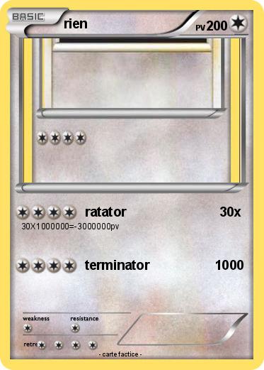 Pokemon rien