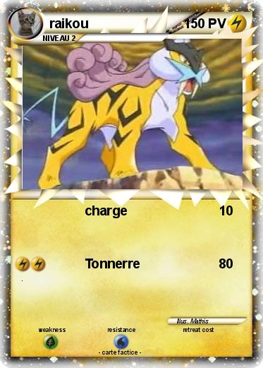 Pokemon raikou