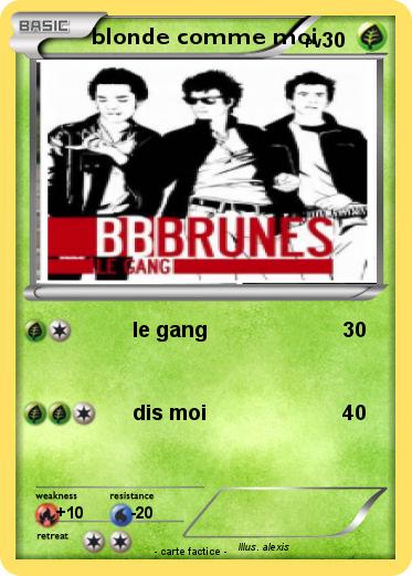 Pokemon blonde comme moi