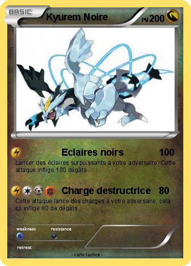 Pokemon Kyurem Noire