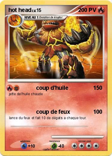 Pokemon hot head