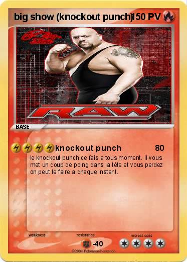 Pokemon big show (knockout punch)