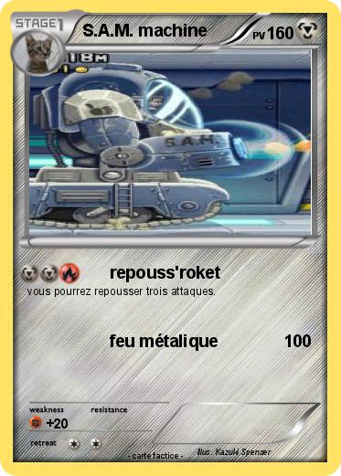 Pokemon S.A.M. machine