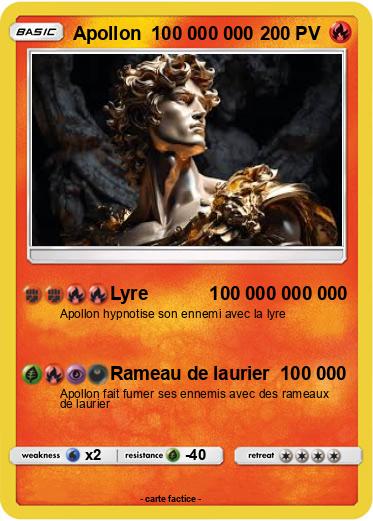 Pokemon Apollon  100 000 000