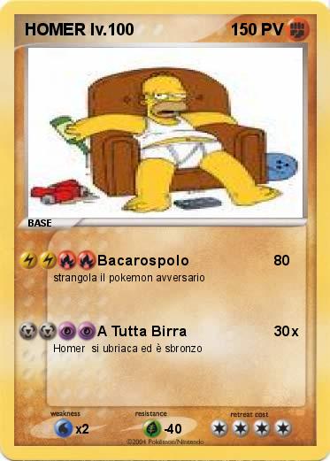 Pokemon HOMER lv.100