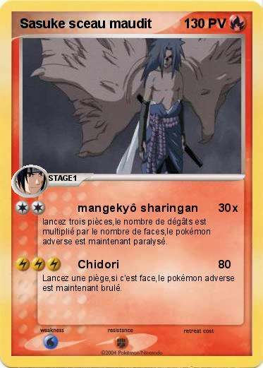 Pokemon Sasuke sceau maudit