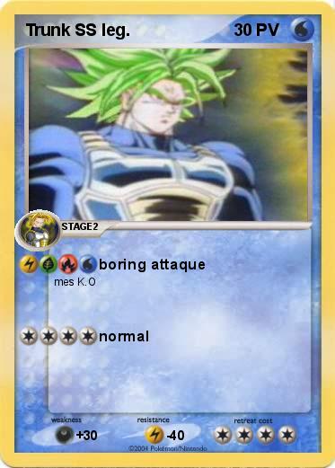 Pokemon Trunk SS leg.