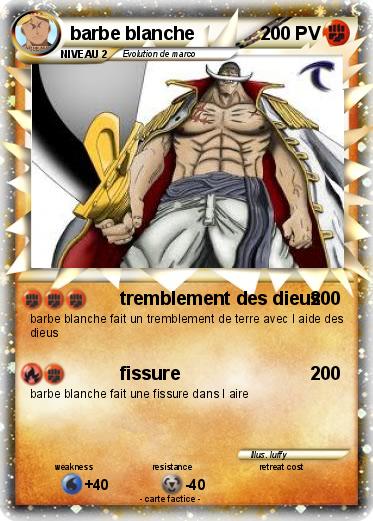 Pokemon barbe blanche