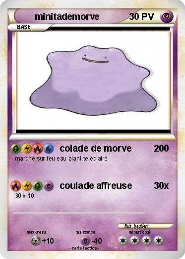 Pokemon minitademorve