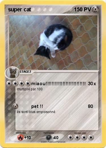 Pokemon super cat