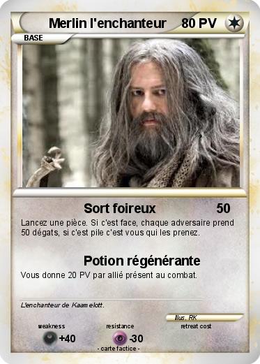Pokemon Merlin l'enchanteur