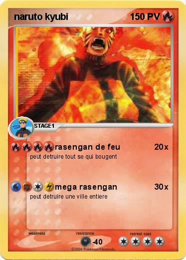 Pokemon naruto kyubi