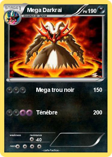 Pokemon Mega Darkrai