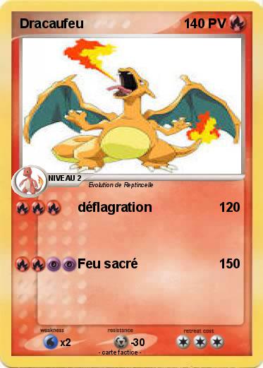 Pokemon Dracaufeu