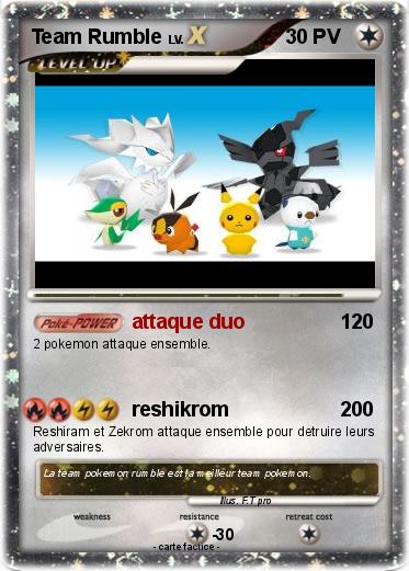Pokemon Team Rumble