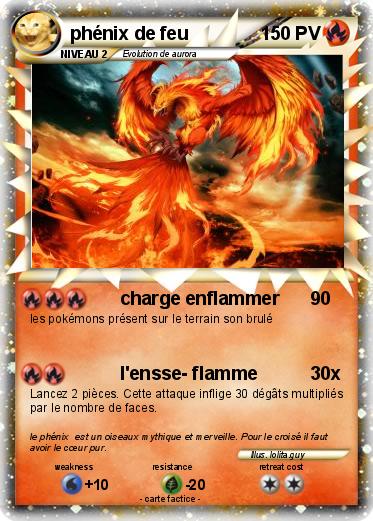 Pokemon phénix de feu