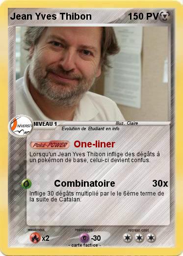 Pokemon Jean Yves Thibon