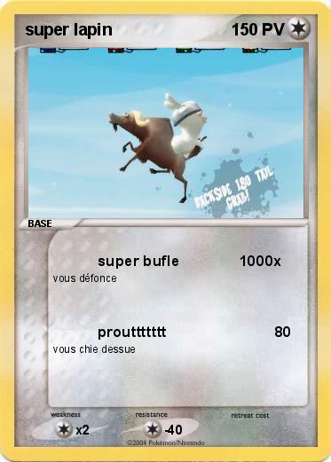 Pokemon super lapin 