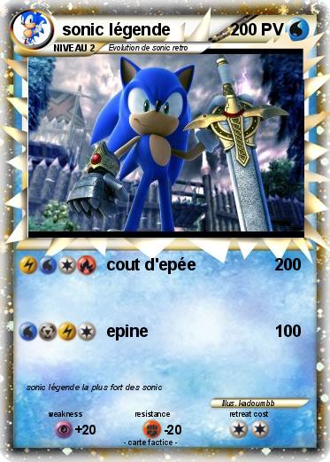 Pokemon sonic légende