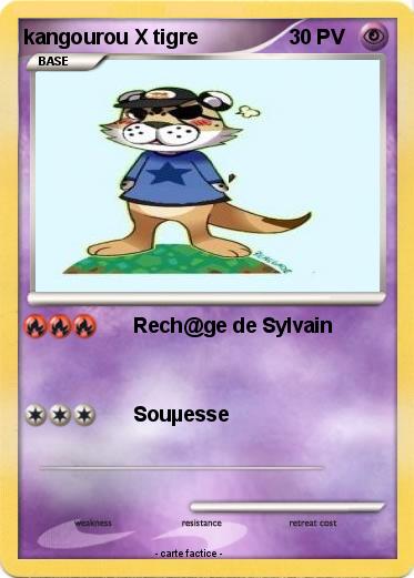 Pokemon kangourou X tigre