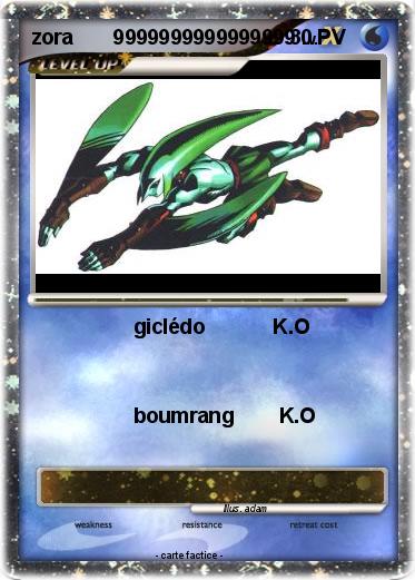 Pokemon zora       9999999999999999