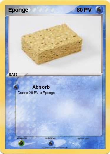 Pokemon Eponge