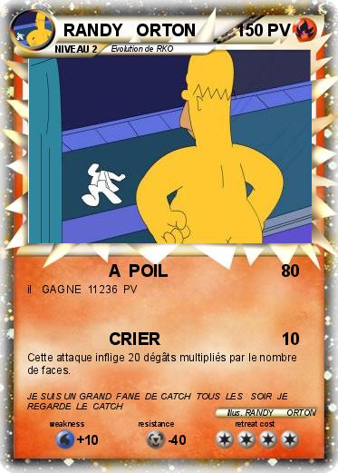 Pokemon RANDY   ORTON
