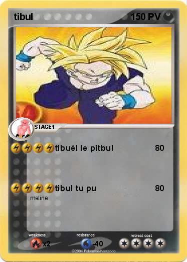 Pokemon tibul