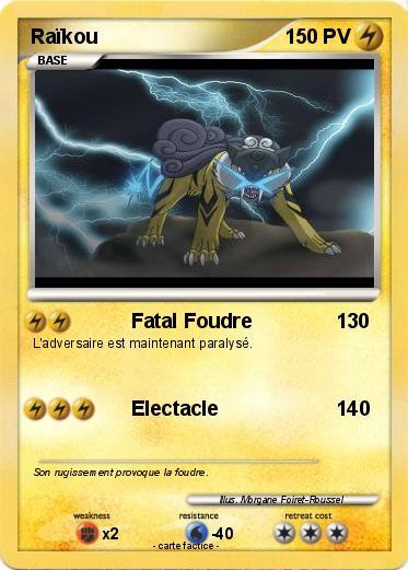 Pokemon Raïkou