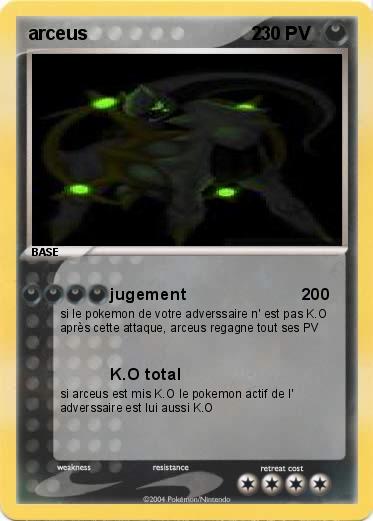 Pokemon arceus                                2   