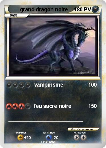 Pokemon grand dragon noire