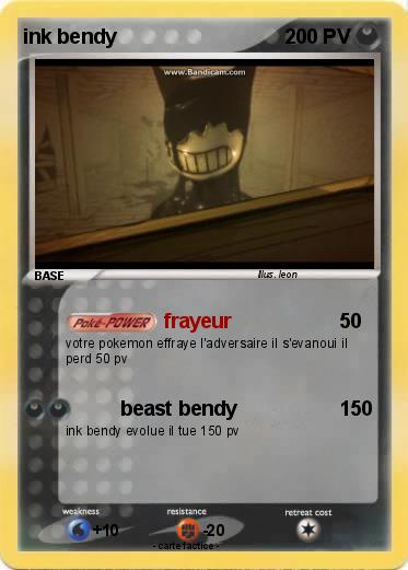 Pokemon ink bendy