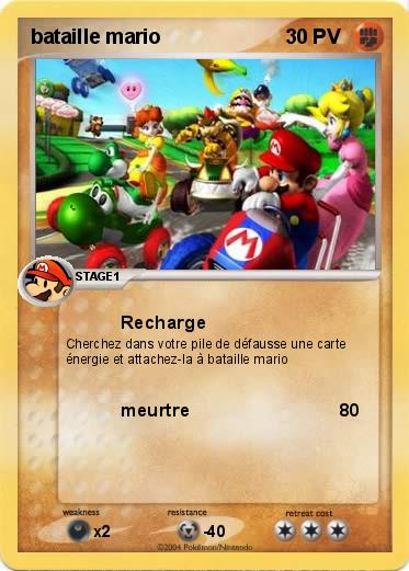 Pokemon bataille mario
