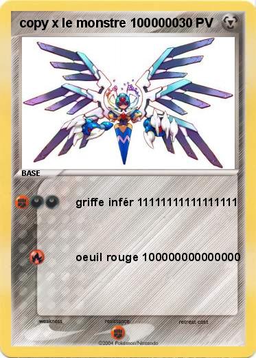 Pokemon copy x le monstre 1000000