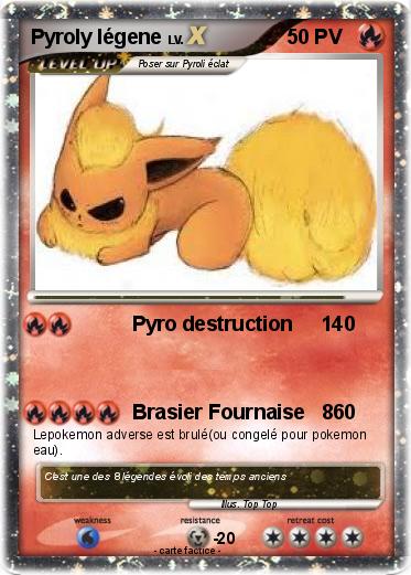 Pokemon Pyroly légene