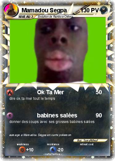Pokemon Mamadou Segpa