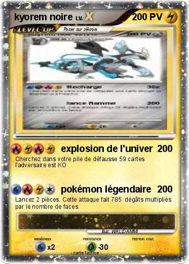 Pokemon kyorem noire