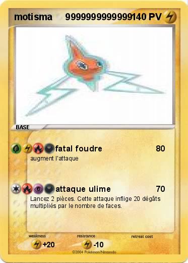 Pokemon motisma     9999999999999