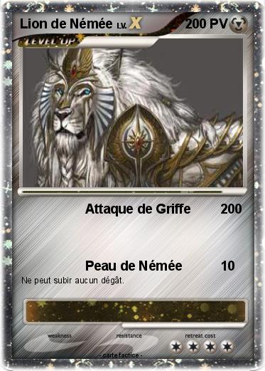 Pokemon Lion de Némée