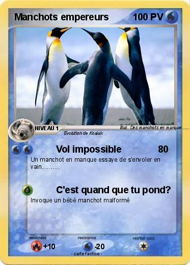 Pokemon Manchots empereurs
