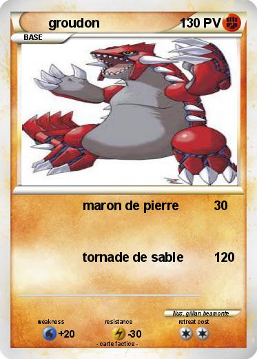 Pokemon groudon
