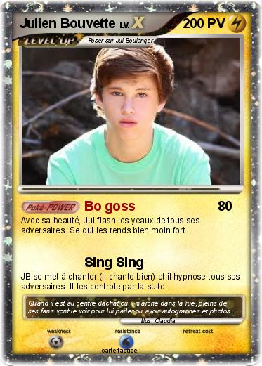 Pokemon Julien Bouvette