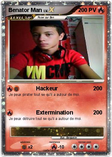 Pokemon Benator Man
