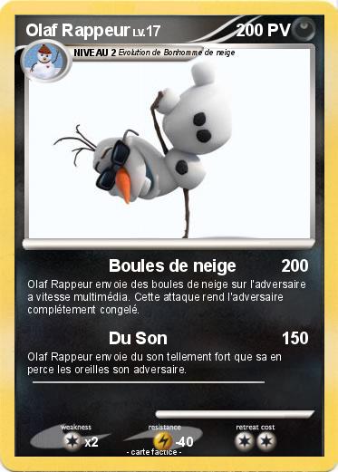 Pokemon Olaf Rappeur