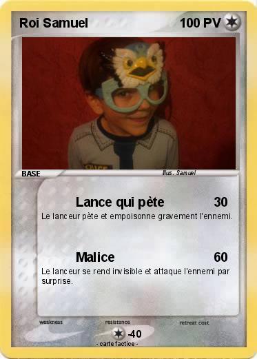 Pokemon Roi Samuel