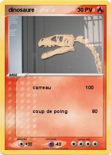 Pokemon dinosaure